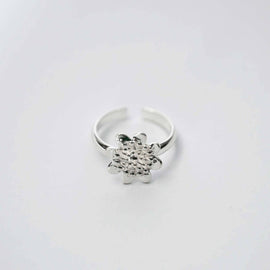 PRINCESA INCA 950 Silver Ring ~ Andean Clover Jewelry - ARGUA