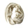 Infinity 100% Baby Alpaca Knitted Scarf - Wrap for Women - Off-White - ARGUA