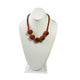 Handmade Alpaca Necklace ~ Terracotta - ARGUA