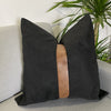 Nordic Linen Stitching Leather Pillow Cover Car Cushion - ARGUA