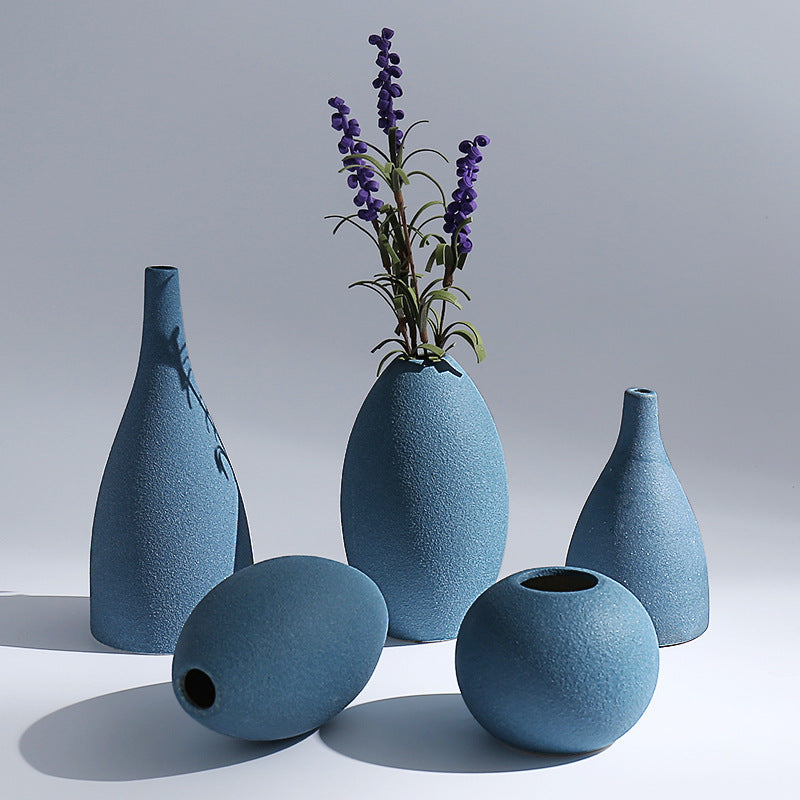 Nordic Ceramic Vases 5-pc Set - Stylish Home Decor Ornamentss - ARGUA