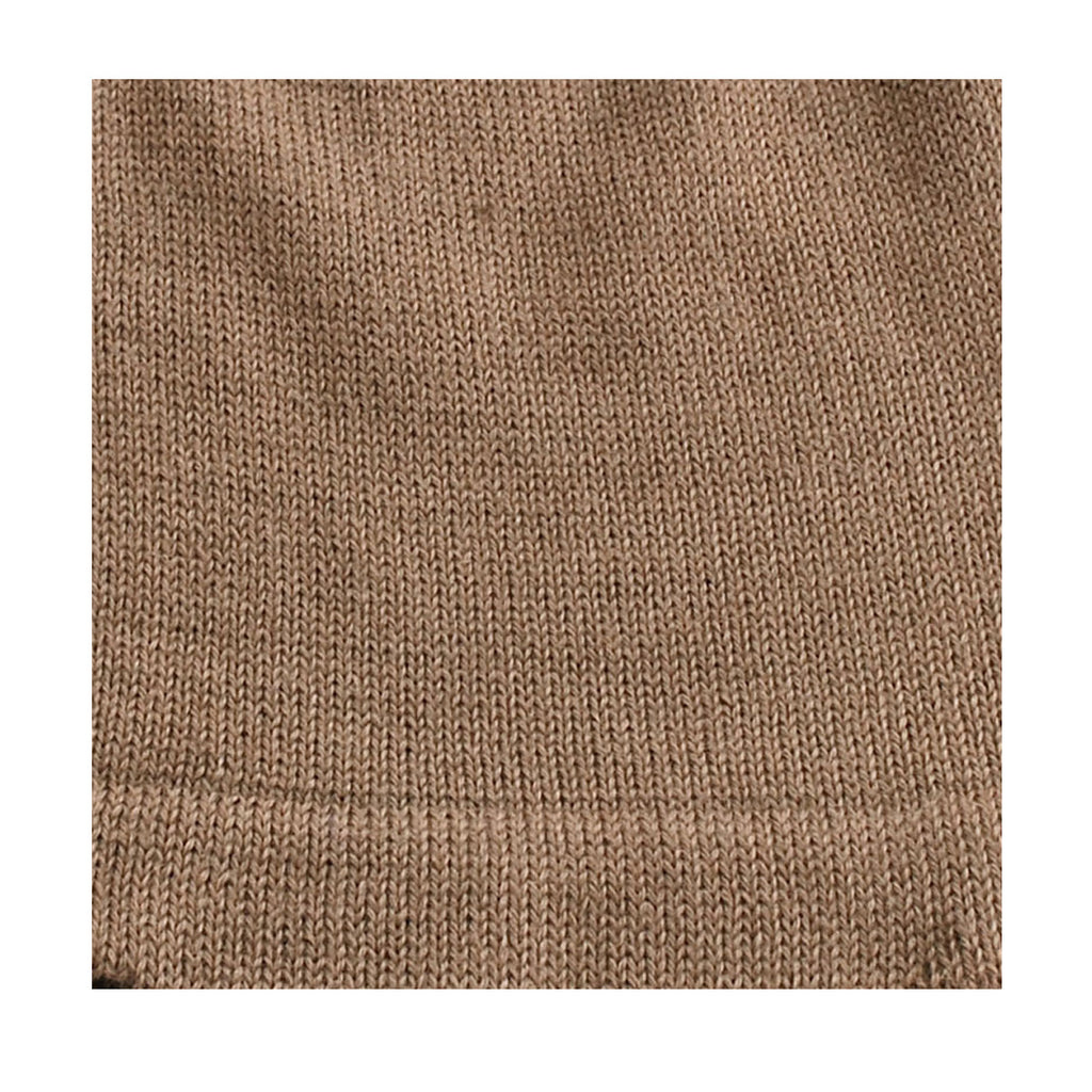 Cozy 100% Alpaca Chullo Hat in Camel - One Size - ARGUA