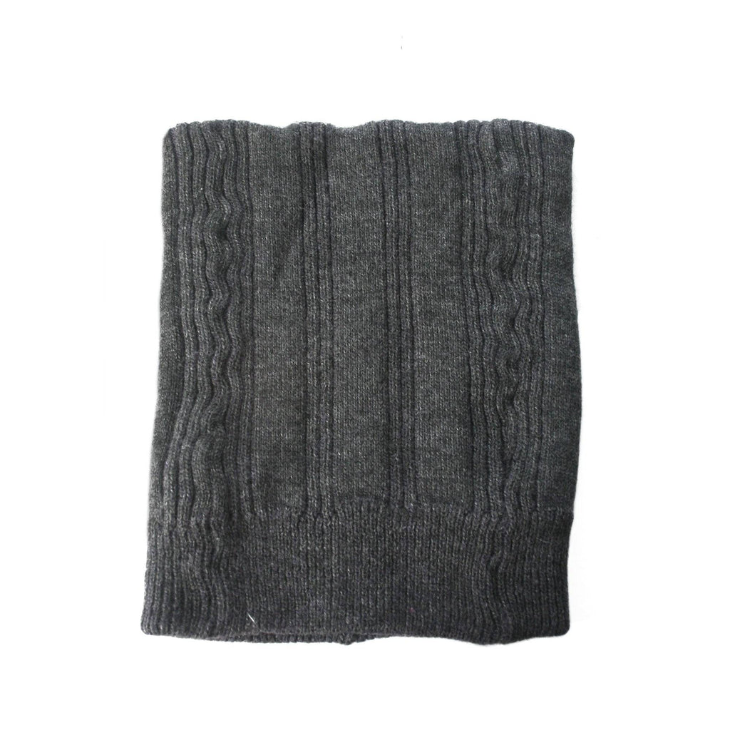 Tubular Acrylic Scarf Neck Gaiter ~ Gray - ARGUA