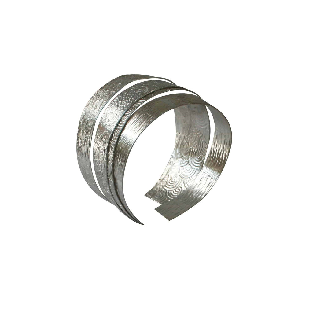 PRINCESA INCA 950 Silver Cuff Bracelet ~ Pushaq Artisan Crafted Jewelry - ARGUA