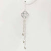 PRINCESA INCA 950 Silver Earrings ~ Andean Cross Jewelry - ARGUA