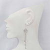 PRINCESA INCA 950 Silver Earrings ~ Andean Cross Jewelry - ARGUA