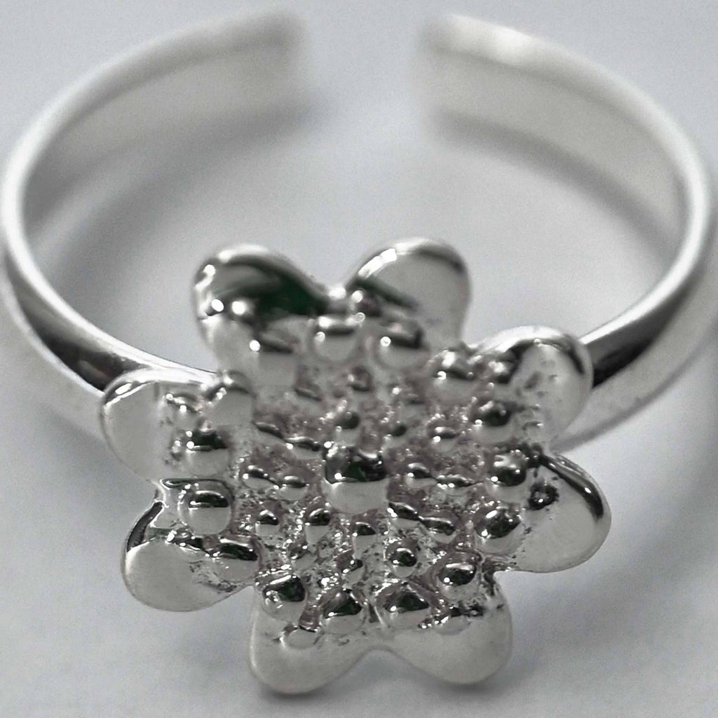 PRINCESA INCA 950 Silver Ring ~ Andean Clover Jewelry - ARGUA