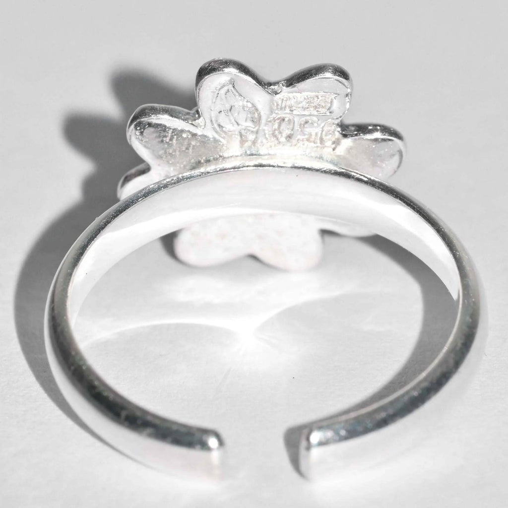 PRINCESA INCA 950 Silver Ring ~ Andean Clover Jewelry - ARGUA