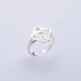 PRINCESA INCA 950 Silver Ring ~ Andean Cross Jewelry - ARGUA