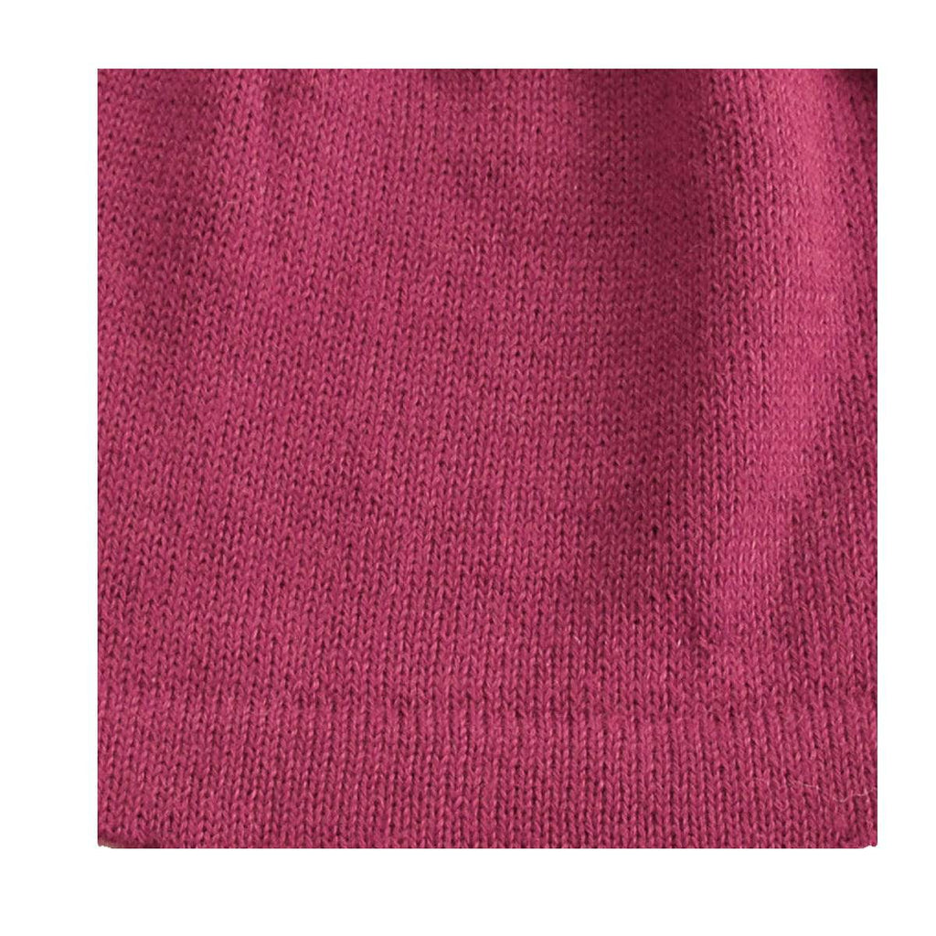 Vibrant 100% Alpaca Chullo Hat in Fuchsia - One Size - ARGUA