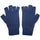 Alpaca Fingerless Gloves - Sapphire Blue (S) - ARGUA