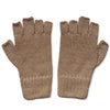 Alpaca Fingerless Gloves - Camel - ARGUA