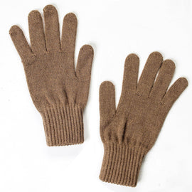 Classic Alpaca Wool Gloves - Camel - ARGUA