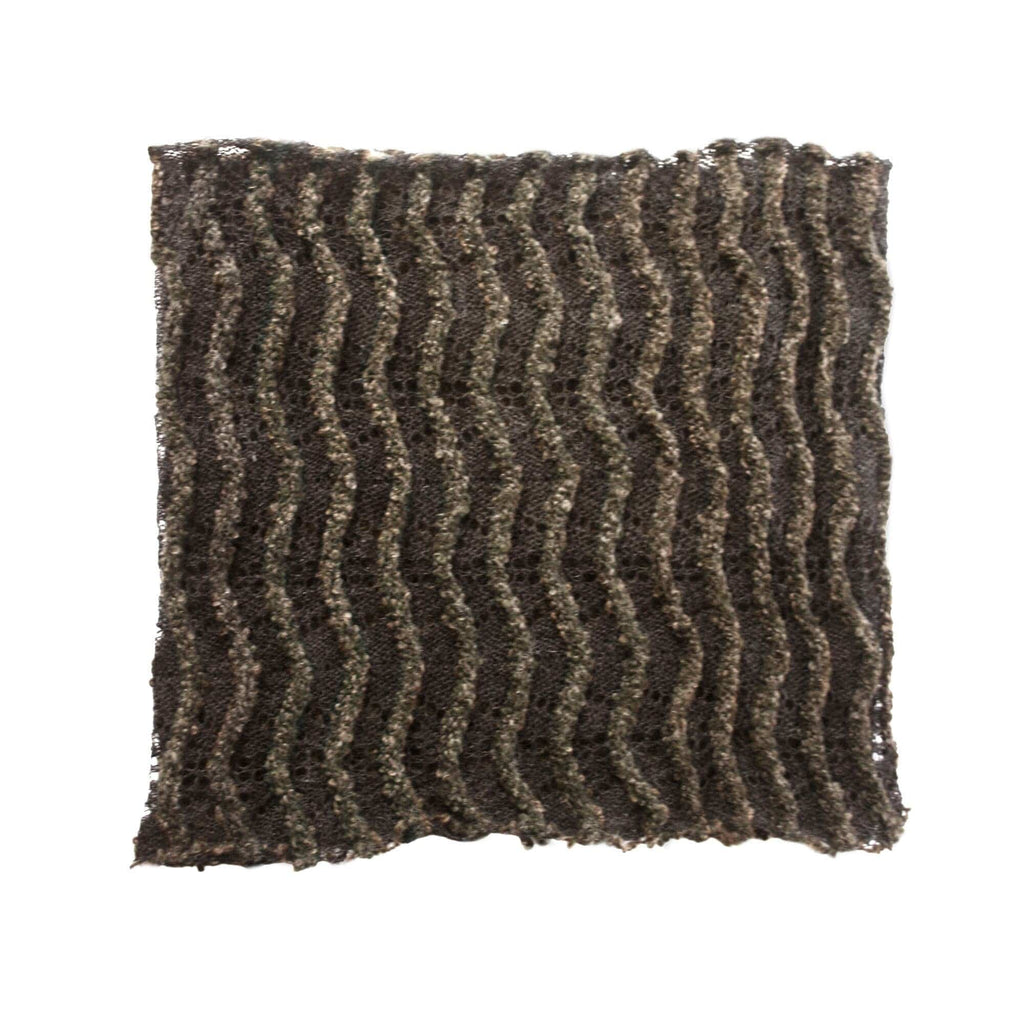 Infinity Baby Alpaca Lightweight Blend Scarf - Wrap for Women - Beige/Green - ARGUA