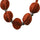 Handmade Alpaca Necklace ~ Terracotta - ARGUA