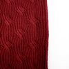 Infinity 100% Baby Alpaca Knitted Scarf - Wrap for Women - Burgundy - ARGUA